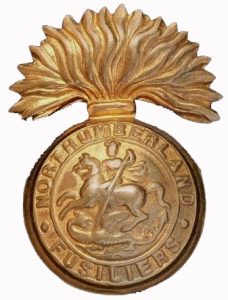 Northumberland Fusiliers Cap Badge